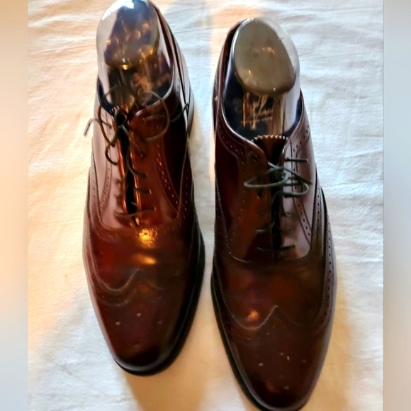 Florsheim The Royal Imperial Cordovan Wingtip Oxford Sz. 11.5 Shoes - Picture 1 of 9